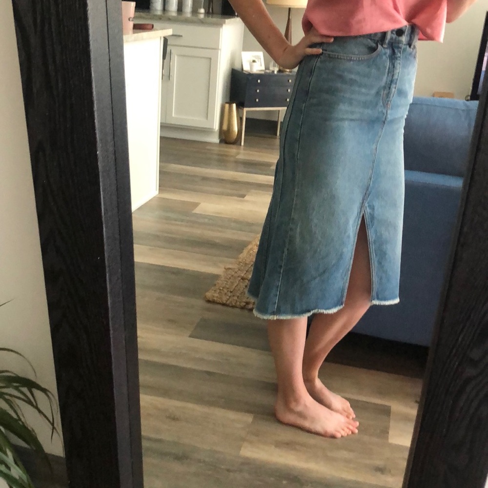 Alexander Wang Denim Skirt